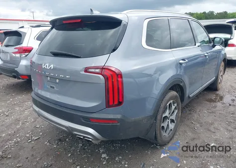 2022 Kia Telluride Ex из США, поврежденный, VIN 5XYP3DHC0NG258550